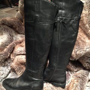 Geox Leather Over the knee Boots